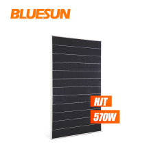 Bluesun 500w solar panel monocrystallin Solar Cell 570w HIT shingled panels solar price For House Use For Middle East Market